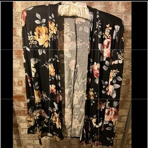 Floral cardigan